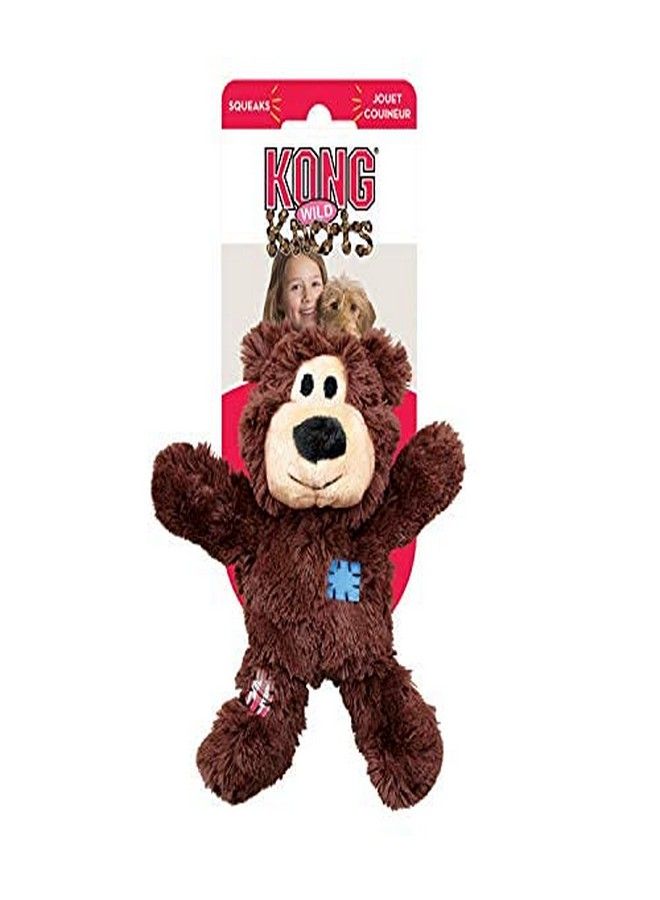 KONG - Wild Knots Bear - Internal Knotted Ropes and Minimal Stuffing for Less Mess (Assorted Colors) - for Medium/Large Dogs - Image 3