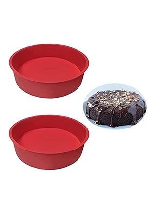 8 inch Round Cake Pans - Set of 2 Silicone Molds for Baking, Nonstick & Quick Release Baking Pans for Layer Cake, Cheese Cake and Choc - pzsku/ZE3FB53A3E0377424177CZ/45/_/1730958613/58ea8ea9-16d7-44ea-8017-dce08c4cfb3f