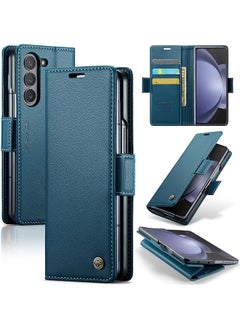 Protection portfolio with a folding wallet design from polyurethane leather with cards and support for the technique