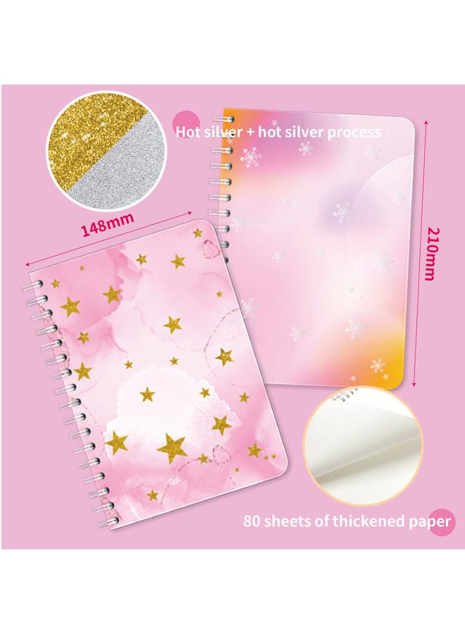 Bluejw DIYJOURNALSET Children's Diary Sticker Suit Youth Birthday Gift Scrapbook Hand Ledger Cross Border - Image 5