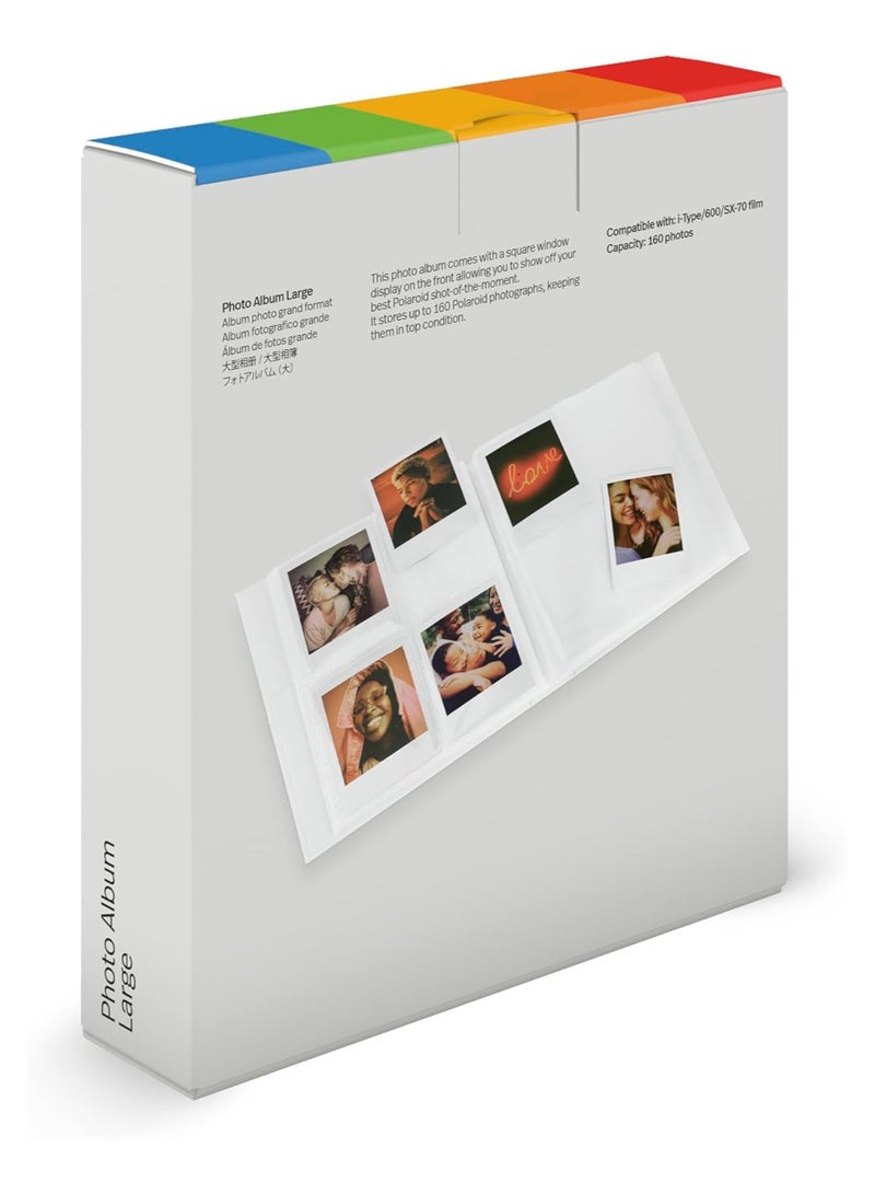 Polaroid Poloaroid Large Photo Album - Black (160 Photos Itype + 600 + SX70 Photos)  - Image 5