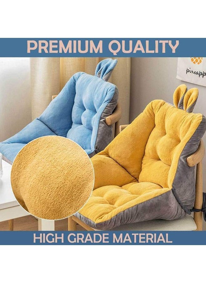 Generic Chair Cushion Lumbar Pad,Tatami Seat Cushion with Tie,Non Slip Seat Pad Cover Back Cushion for Car Home Office Dining Room Indoor Outdoor Kitchen Outside Desk Cushion Pillow  - Image 5
