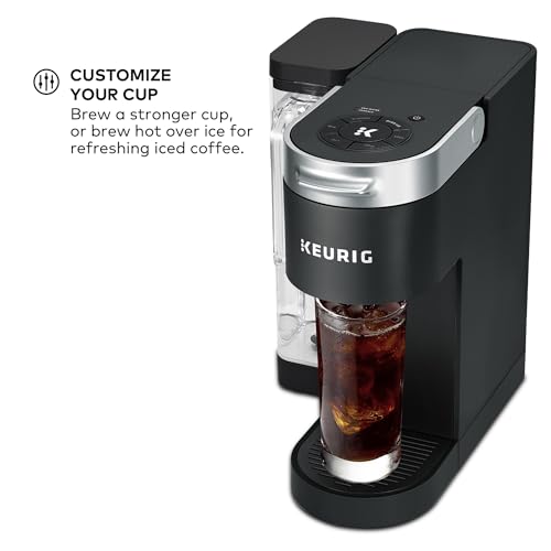 Keurig K-Supreme Single Serve K-Cup Pod Coffee Maker, MultiStream Technology, 4 Brew Sizes, 66oz Dual-Position Removable Reservoir, Black - Image 4