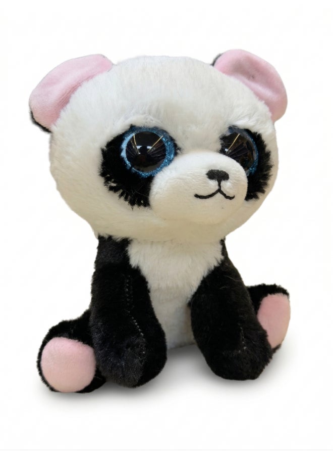 Fluffmals Soft Plush Animal Toy – MISS PANDA15cm 15cm | Cute Mini Stuffed Toy for Kids | Ultra Soft & Huggable Small Plush | Travel Friendly Soft Toy for Babies & Toddlers - Image 2