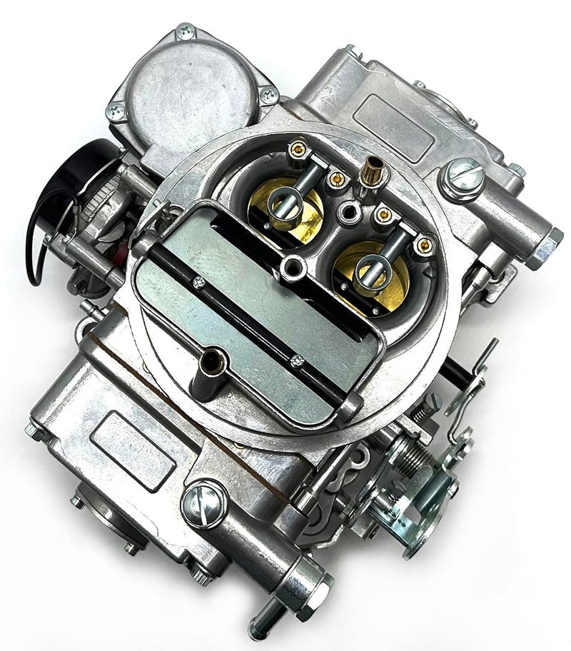 Compatible Holley style 080457S square 4 bbl 600CFM 4160 Street Warrior Carburetor Electric choke for 196789 Buick Chevry Dodge Ford Mercury Oldsmobile V8 engines US Machinist Design reproduction