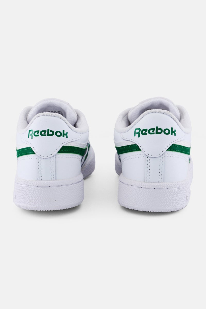 Reebok Kids Boy Club C Revenge Lace Up Tennis Shoes, White  - Image 2