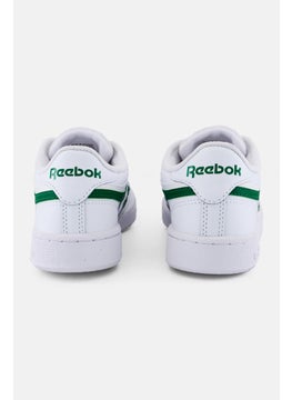 Reebok Kids Boy Club C Revenge Lace Up Tennis Shoes, White  - Image 2