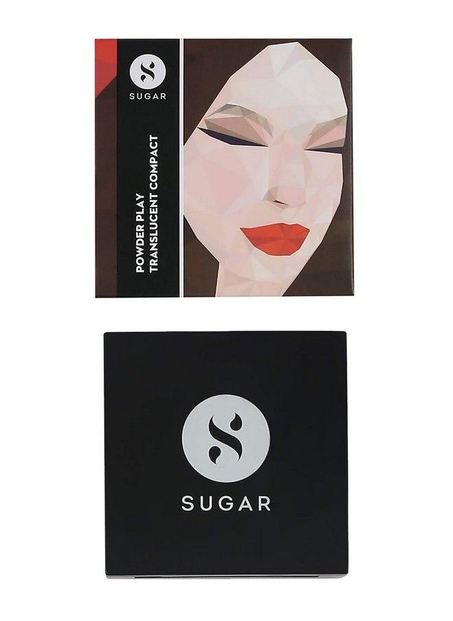 SUGAR Cosmetics - بودرة شفافة مضغوطة لإضفاء لمسة نهائية غير لامعة على البشرة أو الخبز الخفيف والتحكم في الزيوت وتطبيق سلس يدوم طويلاً - Image 1