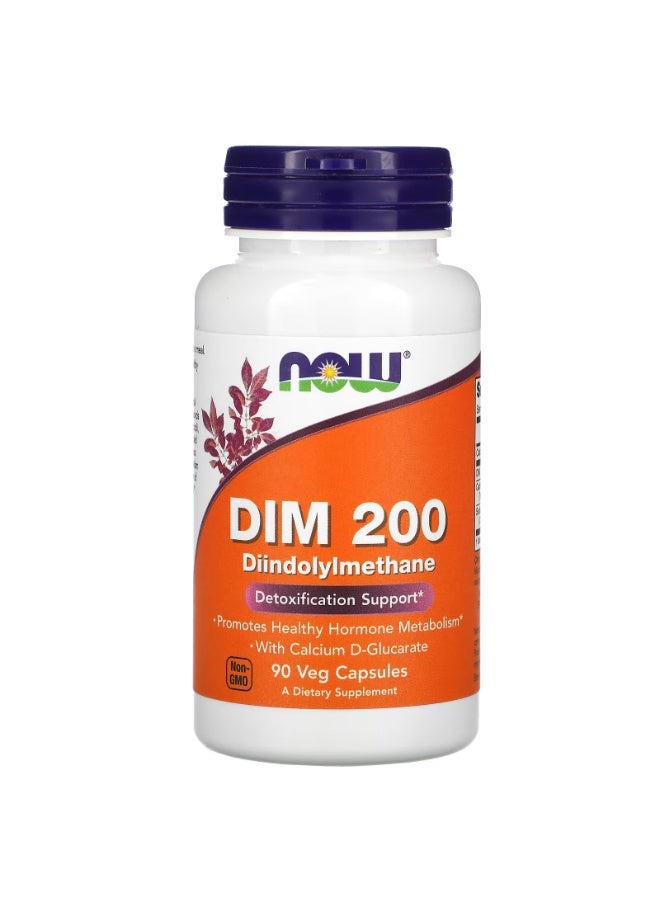 ناو DIM 200، ‏90 كبسولة نباتية - Image 1