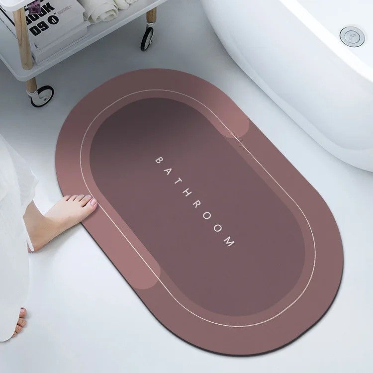 Y&D Mould Resistant Bath Mats: Quick Drying, Non-Slip, Super Absorbent, Soft & Comfy Bathroom Rugs for Shower Floor - Image 1