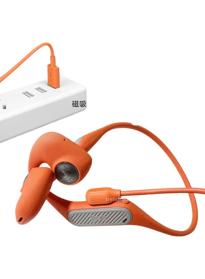 Trendsetter Compatible Charging Cable For Jbl Nearbuds Air Conduction Earphones, Nearbuds 2Nd Generation, Musical Storm Blue Bluetooth Sports Earphones Charger Cable, Magnetic Fast Charging Data Cable - Image 3