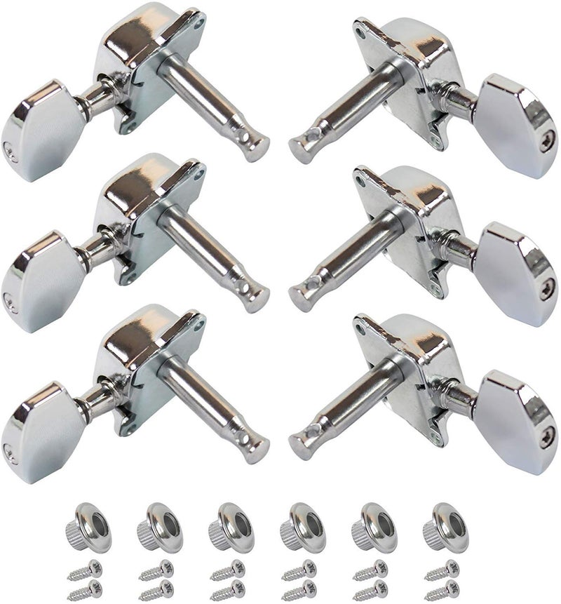 Mustang 6pcs 6R Guitar Tuning Pegs Tuners Machine Heads - Image 2