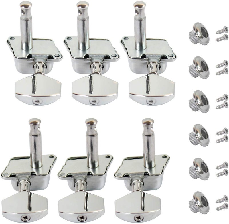 Mustang 6pcs 6R Guitar Tuning Pegs Tuners Machine Heads - Image 4