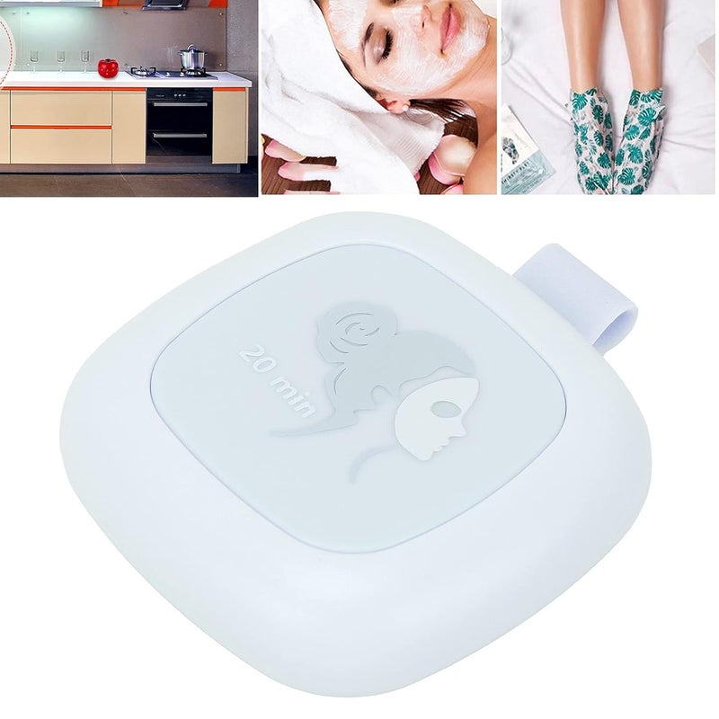 klarako Timer, Kitchen Timer,Home Beauty Salon Timer,Facial Mask Apply Foot Bath Timer for applying facial masks, foot baths, eye masks, cooking, learning(Blue) - Image 3