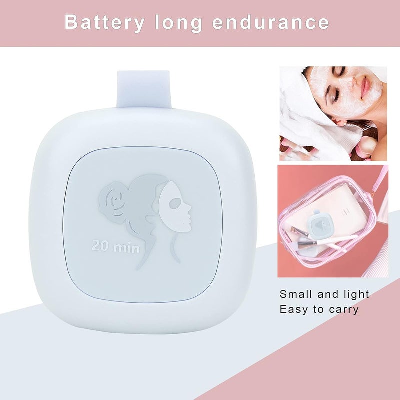 klarako Timer, Kitchen Timer,Home Beauty Salon Timer,Facial Mask Apply Foot Bath Timer for applying facial masks, foot baths, eye masks, cooking, learning(Blue) - Image 5