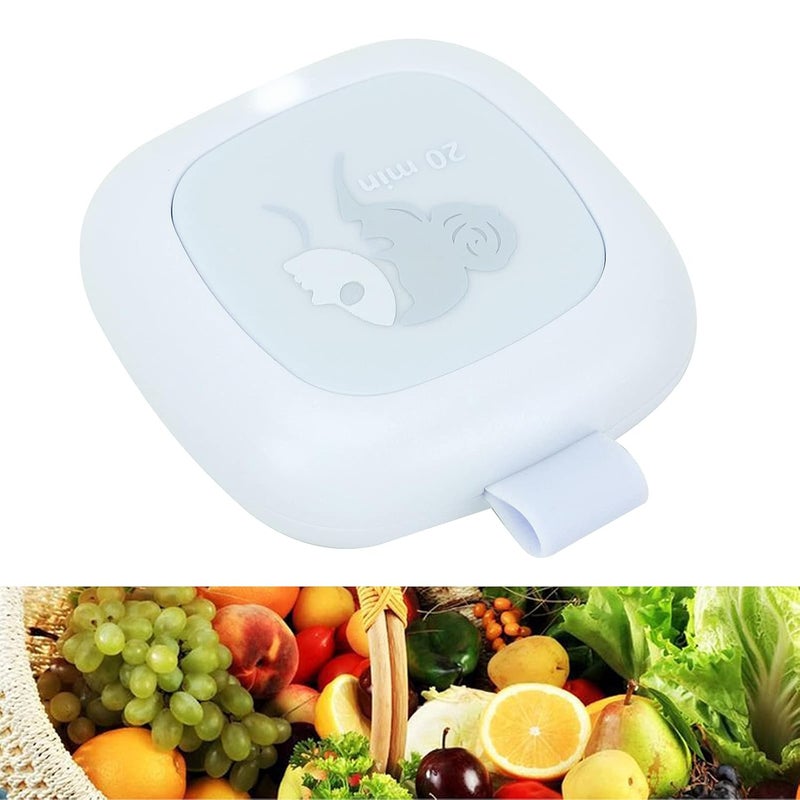 klarako Timer, Kitchen Timer,Home Beauty Salon Timer,Facial Mask Apply Foot Bath Timer for applying facial masks, foot baths, eye masks, cooking, learning(Blue) - Image 4