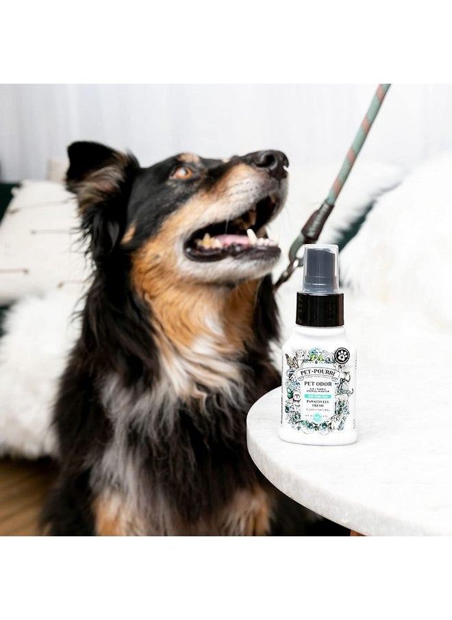 Poo-Pourri - Pet-Pourri Pet Odor Air + Fabric Odor Freshener Spray, Pawsitively Fresh, Travel Size 1.4 Fl Oz - Image 1