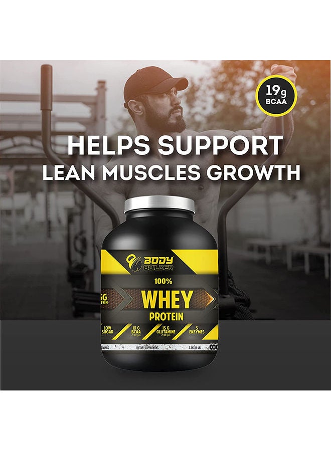 بودي بيلدر 100٪ بروتين مصل الحليب 5 باوند كوكيز وكريمة - Image 3