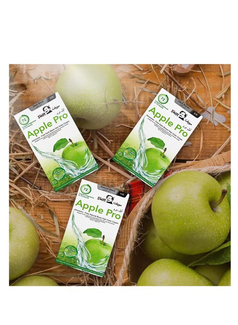 سويفت كريم صبغة الشعر الأسود الطبيعي الخالي من الأمونيا 1/0 - Image 5