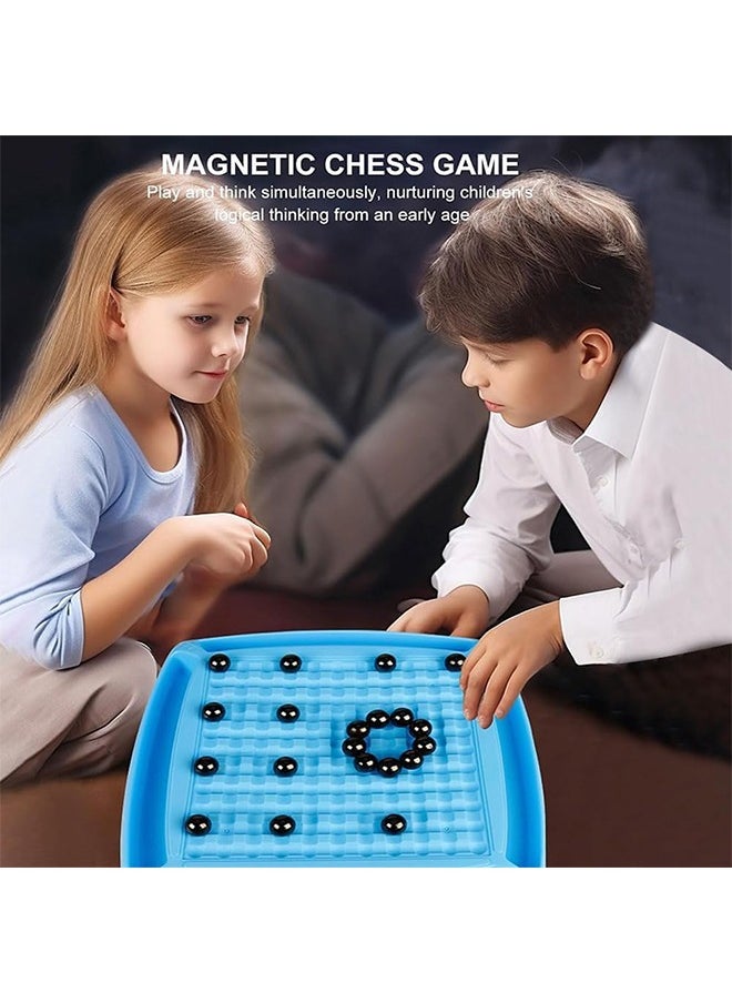 0TO1 TECH Magnetic Chess Game Set,Magnet Board Games with 32 Magnetic Stones  - Image 4