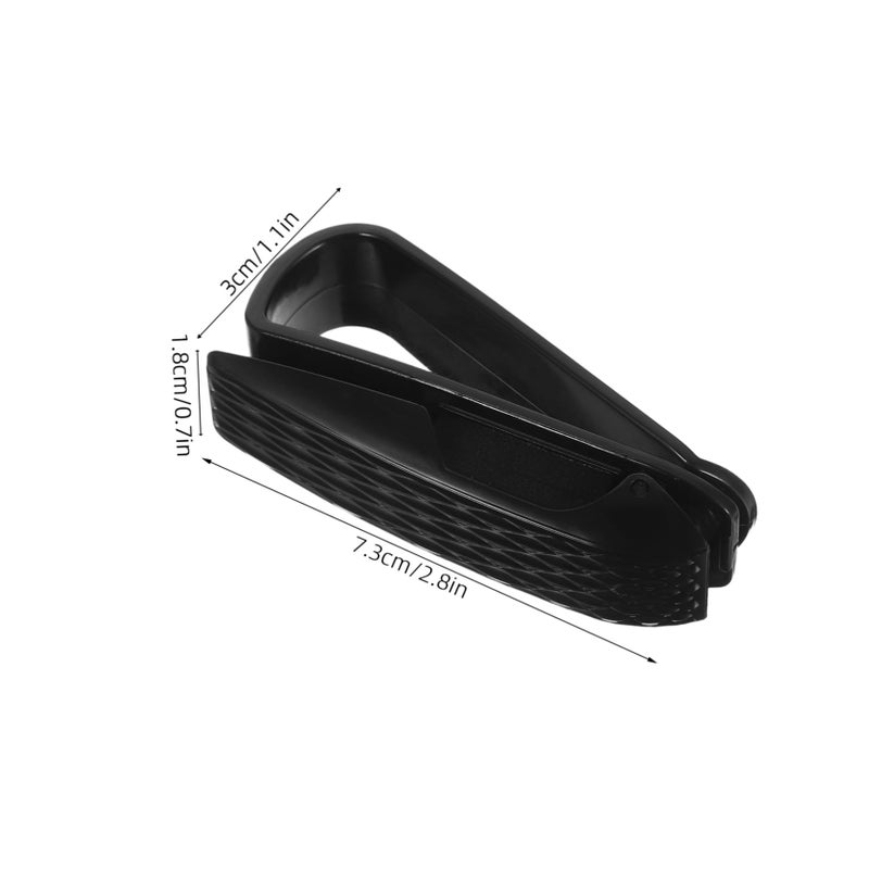 Universal Car Sunglass Holder Visor Clip For Easy Access Storage - Image 3