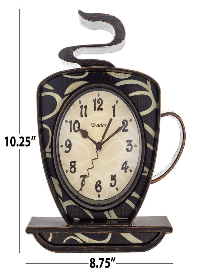 Westclox 10.25” Coffee Cup, 3-D Wall Clock - Model# 32038 - Image 4