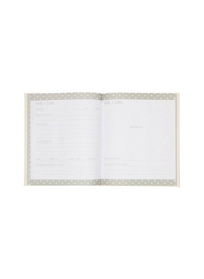 Kate & Milo Babybook and Ink Pad, Gender-Neutral Baby Keepsake, Baby’s First Year Milestone Moment Baby Book, Memory Journal, Rainbow Print - Image 2
