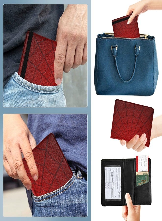 JUNZAN Spider Passport Holder with Vaccine Card Slot RFID Blocking Passport and Vaccine Card Holder Combo for Women Men Waterproof - Image 4