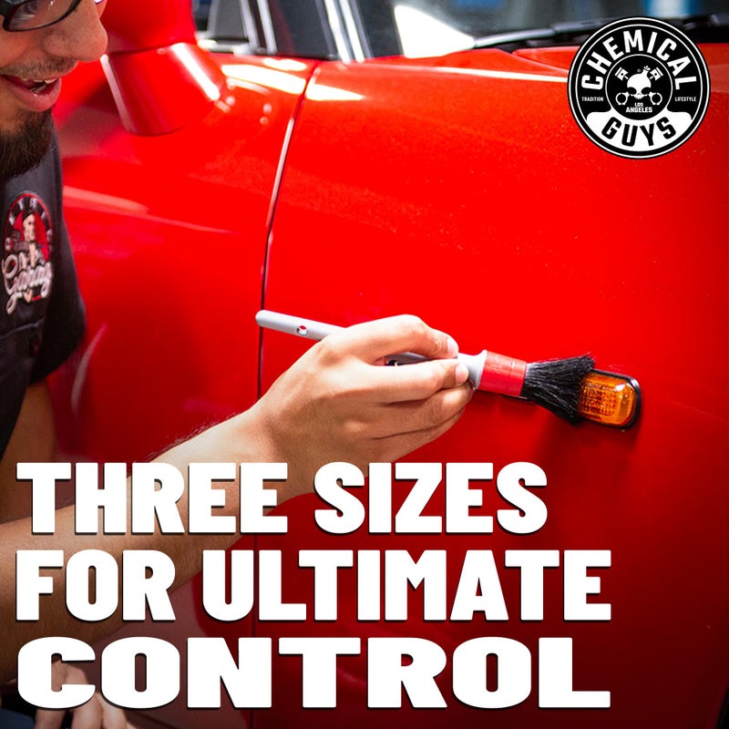 Chemical Guys ACC601 1 Pack Exterior Detailing Brush , Gray - Image 3