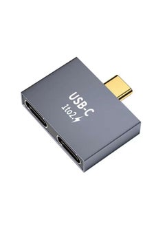 Suitable For Apple MacBook Notebook Double Typec Male To Female Adapter USB3.1 Dual Interface Fast Charging 100W-Interface Form:Type-C Revolution Double C Mother