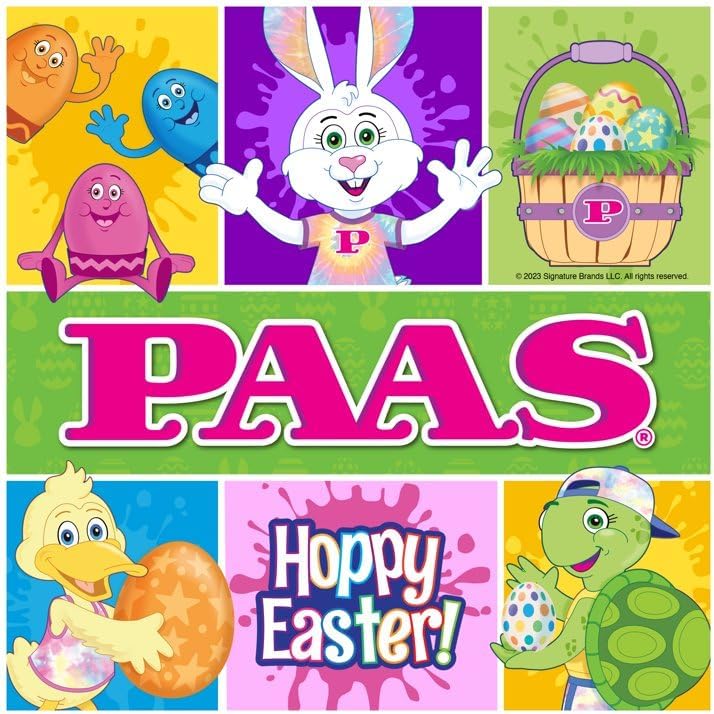 PAAS Tie Dye Easter Egg Decorating Kit - Fun and Creative Egg Decorating for Easter - Image 4