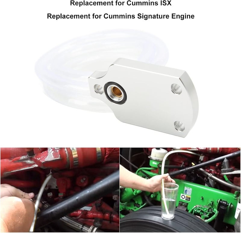 ويوبلز طقم فحص تسرب حاقن الوقود المعدني 3164001، بديل لمحرك Cummins ISX Signature، أداة فحص تسرب حاقن الوقود - Image 5