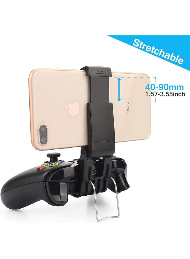 Xbox One Controller Game Clip Foldable Smartphone Holder Mount Clamp For Mobile Compatible With Xbox One/S/X/Steelseries Nimbus/Stratus Xl/Steam Controllers - Image 2