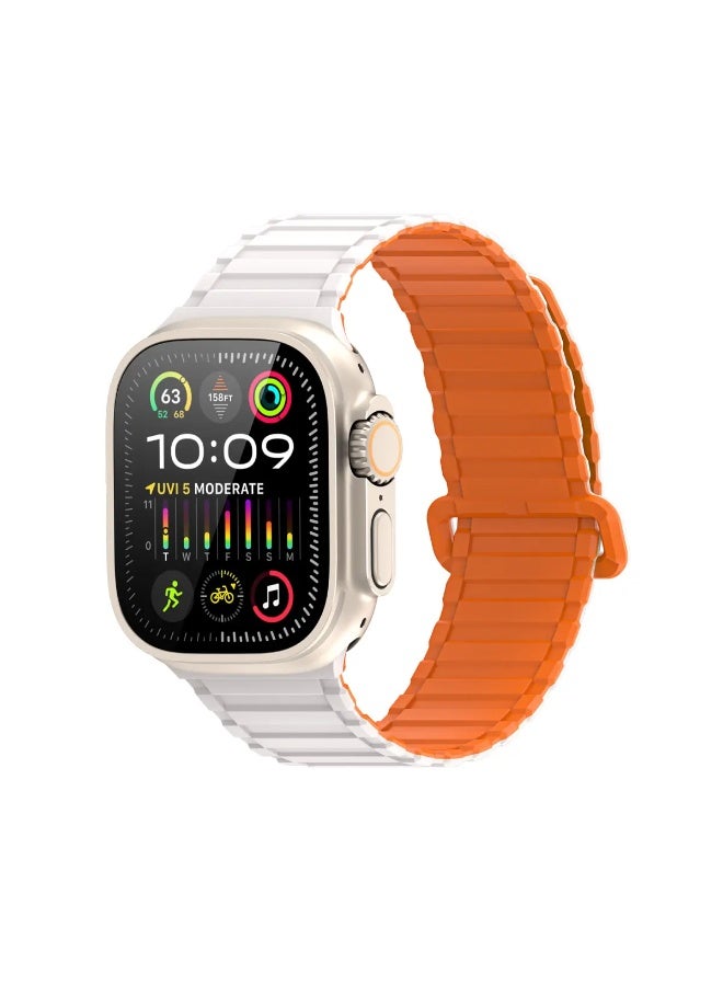 Dux Ducis KJ Series Band for Apple Watch 42/44/45/49mm - StarlightOrange