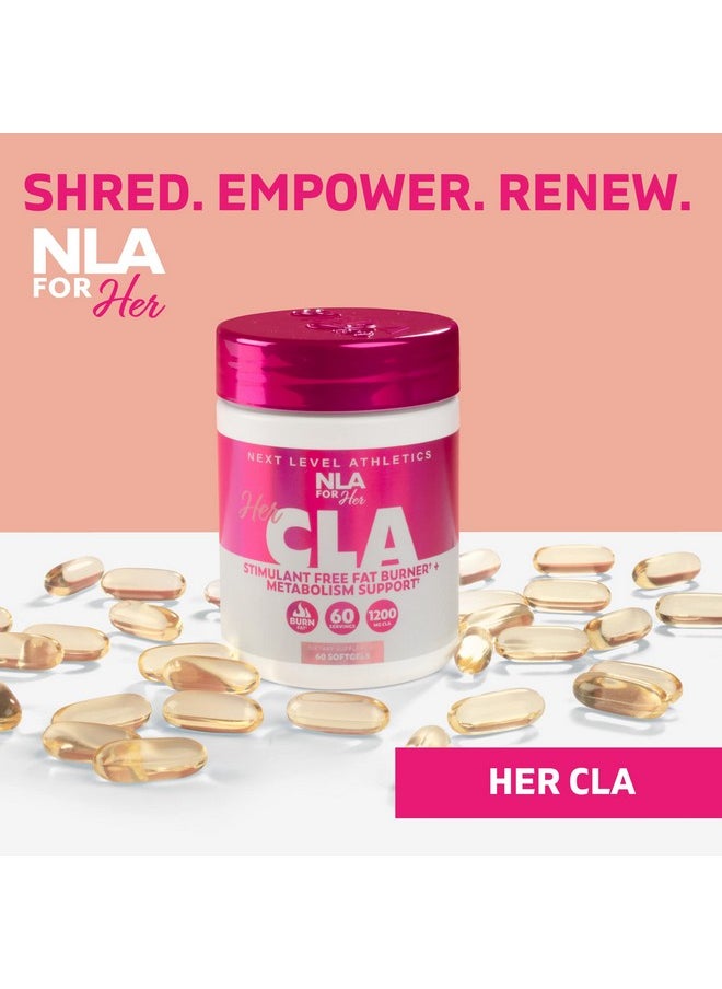 Cla 1200 Mg 60 Count No Caffeine Or Stimulants Aids In Burning Fat Increasing Metabolism Boosts Immune System Increase Strength And Endurance Calorie Burn With Omega 6Fatty Acids