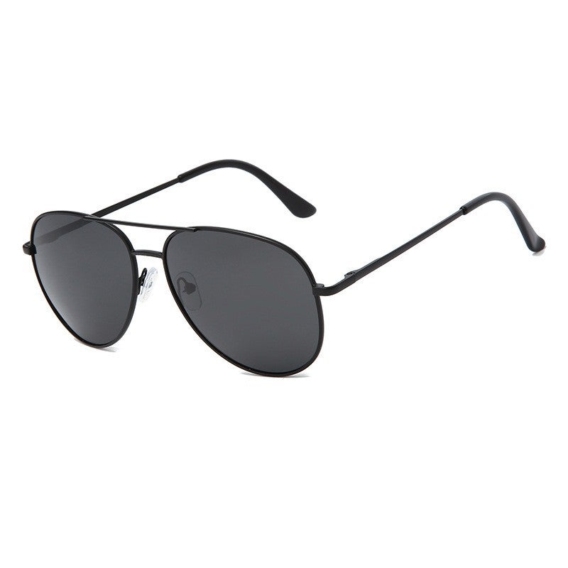 Men's Polarized Sunglasses Retro Aviator Metal Frame UV400 - Image 4