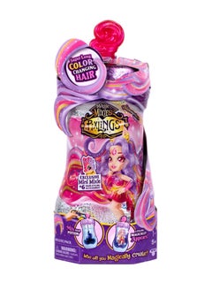 Magic Mixies PIXLINGS S2 GALAXY HAIR DOLL SINGLE PK PIPPA  - Image 3