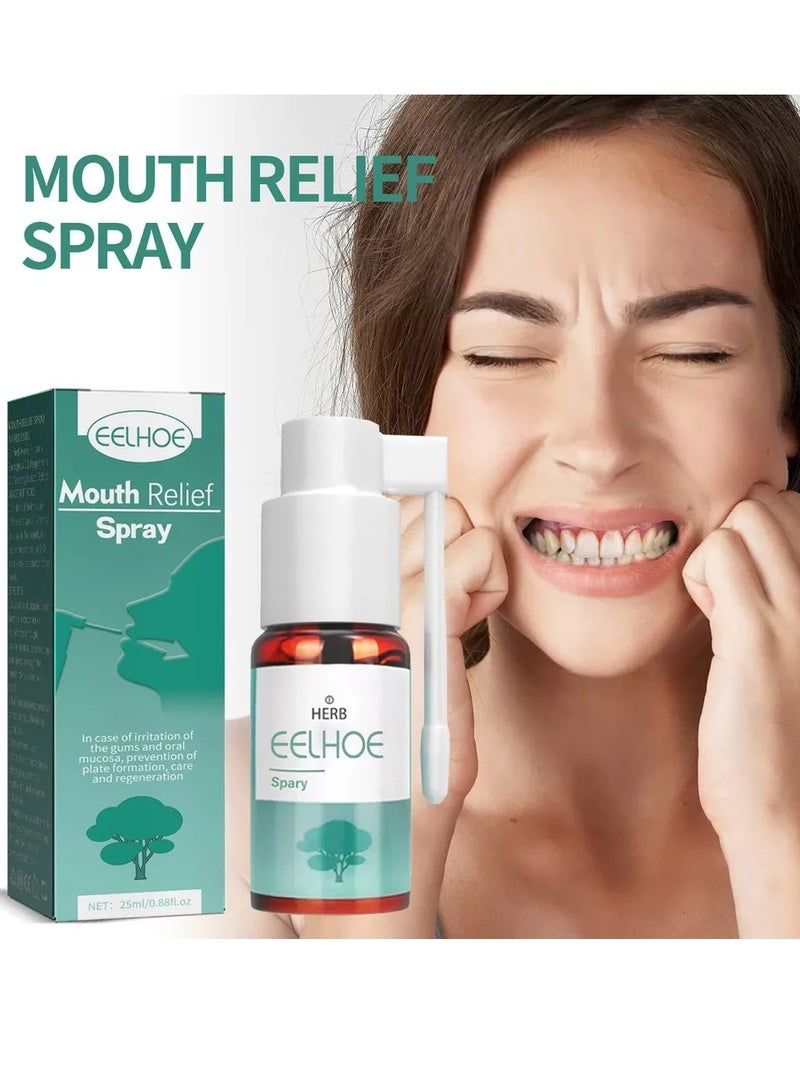 إيلهو مستخلص عشبي نباتي طبيعي لتخفيف آلام الفم وقرحة الفم والبلعوم ورائحة الفم الكريهة والعناية بالفم وتخفيف آلام الفم - Image 1