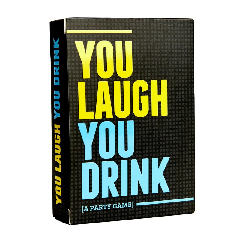 DSS Games You Laugh You Drink for People Who Cant Keep A Straight Face Try Not to Laugh Cards Party Game for Adults 150 Fun Prompt Cards for Game Nights Pregames Gift for Him - Image 2