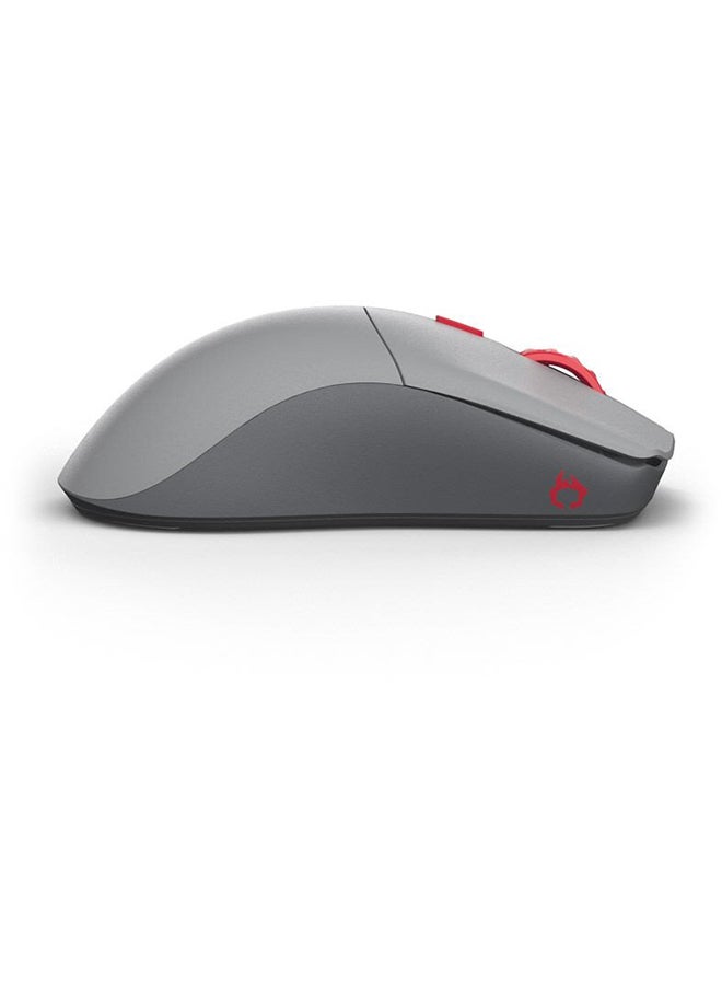 Glorious Series One PRO Wireless - Centauri - Ultralight, Durable, High Performance Gaming Mouse - Grey/Red-Forge - Image 4