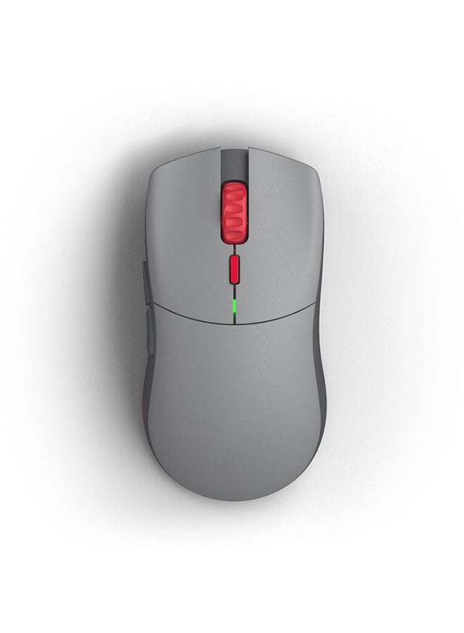 Glorious Series One PRO Wireless - Centauri - Ultralight, Durable, High Performance Gaming Mouse - Grey/Red-Forge - Image 2