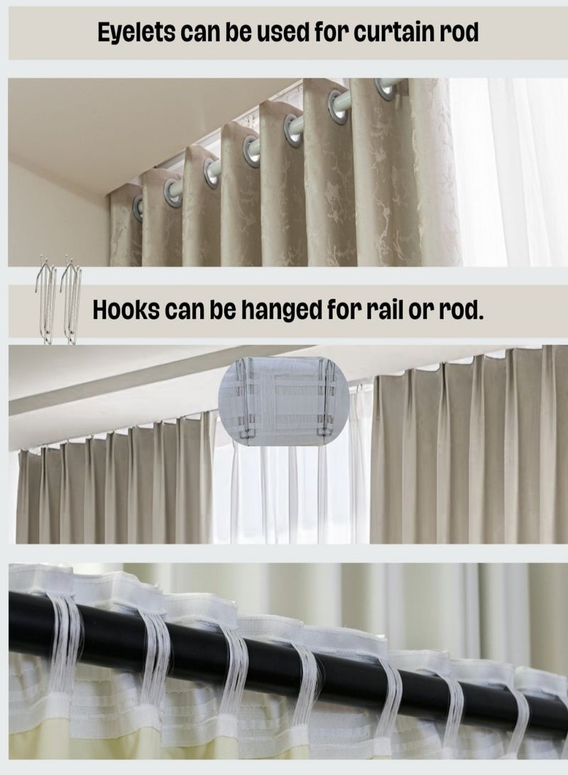 Golden Homee Bedroom Curtain –  Bedroom Curtain 1 Panel Only, Full Sunlight Block and  Easy to Install  - Image 5