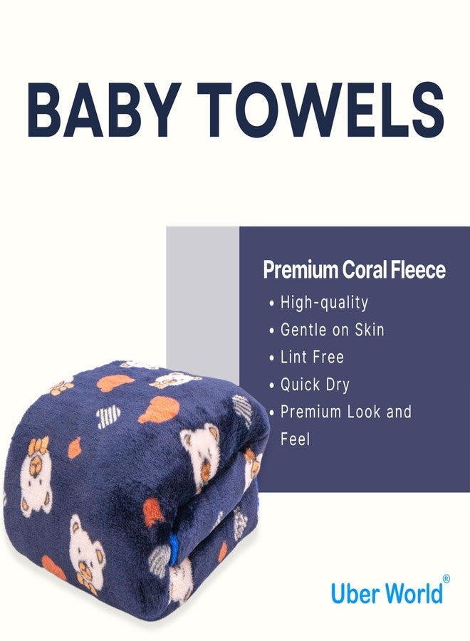 Uber World Baby Towels for Newborns | Baby Wrapper for New Born | Baby Towels for 0 to 2 Years | Baby Wrapper for New Born | Baby Bath Towels (1) - Image 3