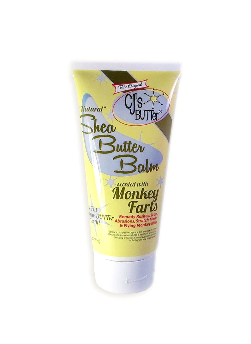 CJ's Butter - The Original CJs BUTTer All Natural Shea Butter Balm  Monkey Farts 6 oz Tube - Image 1
