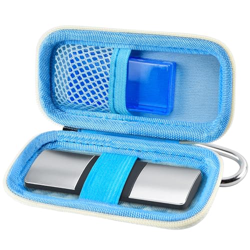 ALKOO Heart Monitor Case Compatible with AliveCor Kardia Mobile ECG/for KardiaMobile 6L for Apple and Android Device - CASE ONLY (Blue) - Image 1