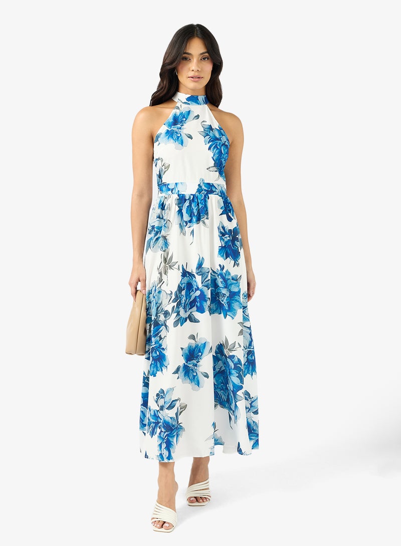 ايلا فستان بطبعة زهور - Image 1