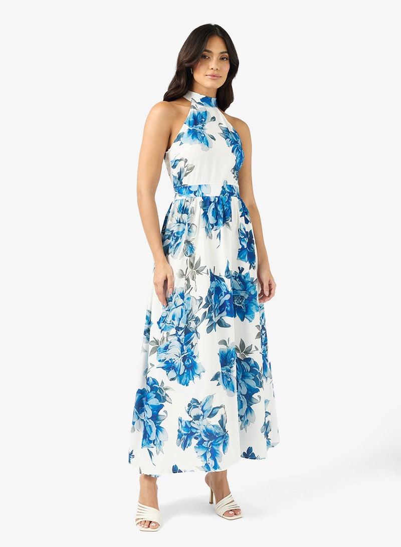 ايلا فستان بطبعة زهور - Image 4