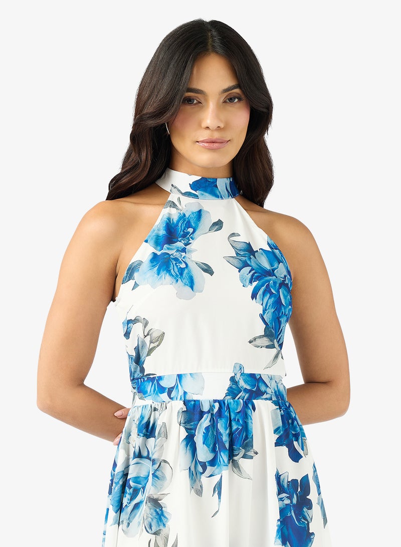 ايلا فستان بطبعة زهور - Image 3