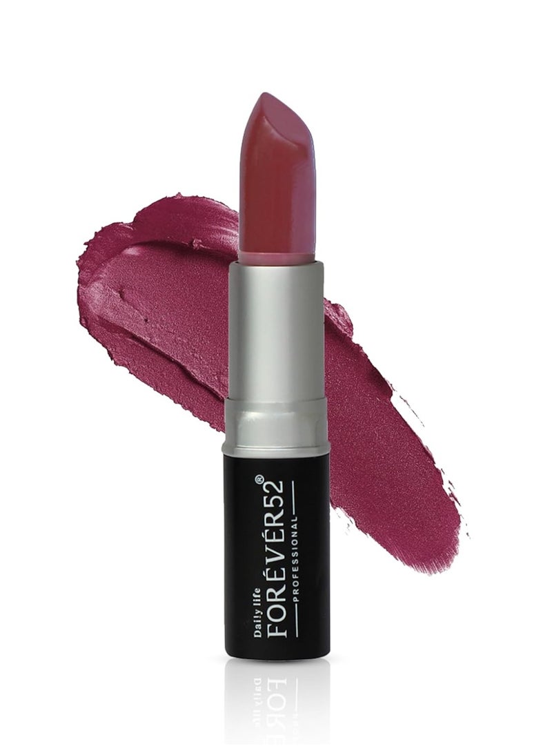 Daily Life Forever52 Power Pout Lipstick | Longwear Comfort | Hydrating Clean Formula | Magnetic Case | Plush Matte Finish (FPL001, 4g) - Image 1