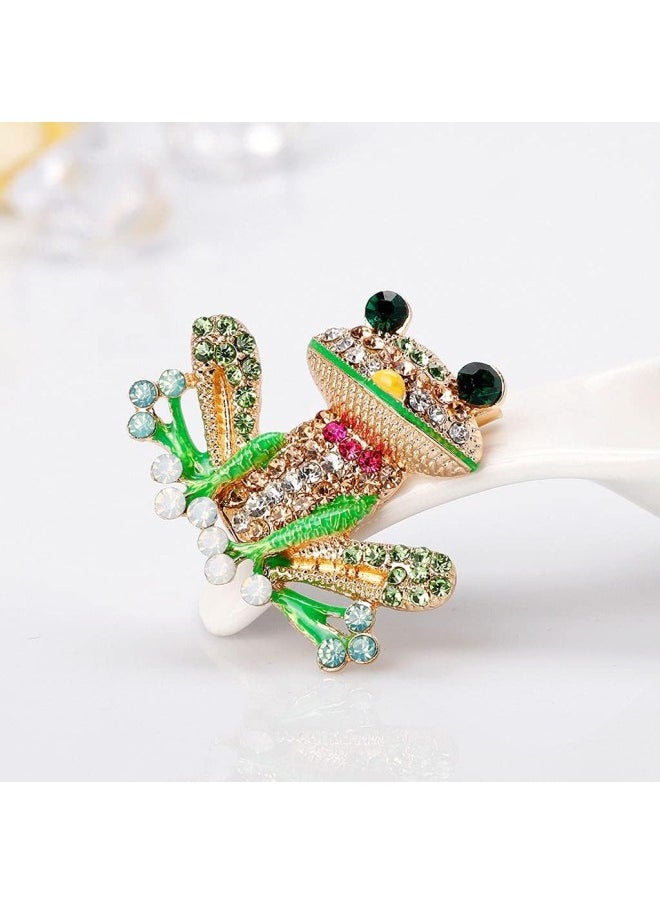silvercnc 1 Pc Insect Frog Style Pretty Accessory Party Ornaments Fashion Jewelry  - Image 4